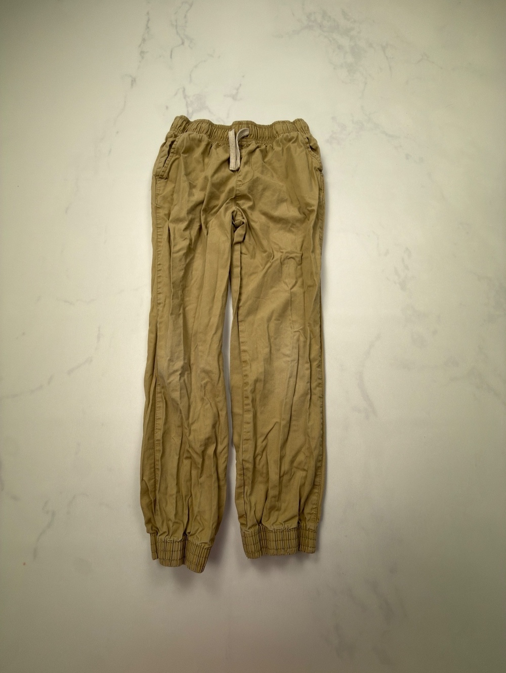 The Children's Place Khaki Joggers 2010s Minimalist - Boys 10